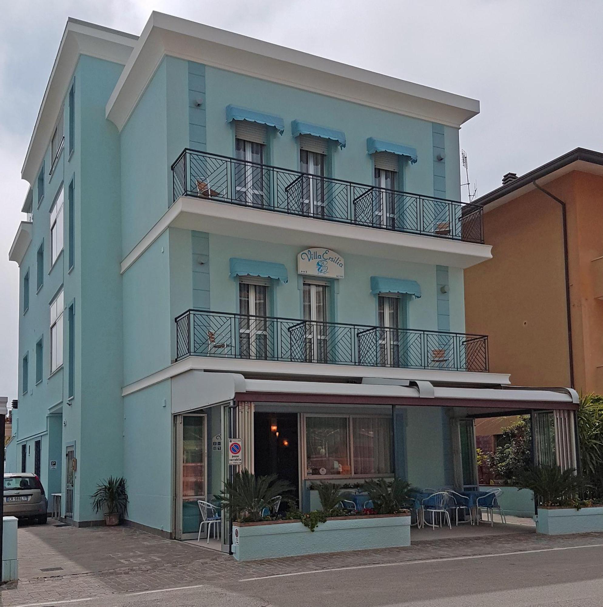 Hotel Villa Ersilia Rimini B&B Exterior photo